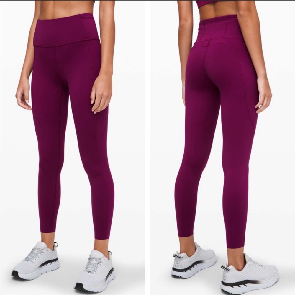 *SOLD* Lululemon fast and free 28” size 4